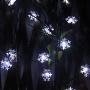 HUGSVIK 30Ft 50 LED Solar Christmas Lights Outdoor, Cold White Solar Snowflake Lights Outdoor, Waterproof Solar Christmas Snowflake Lights Outdoor Decorative for Xmas Tree Garden Yard Patio House HUGSVIK 30Ft 50 LED Solar Christmas Lights Outdoor, Cold White Solar Snowflake Lights Outdoor, Waterproof Solar Christmas Snowflake Lights Outdoor Decorative for Xmas Tree Garden Yard Patio House