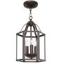 TULUCE 3 Light Chandelier Oil Rubbed Bronze Pendant Light Semi Flush Mount Light Ceiling for Farmhouse Kitchen Dining Room Living Room Foyer