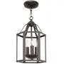 TULUCE 3 Light Chandelier Oil Rubbed Bronze Pendant Light Semi Flush Mount Light Ceiling for Farmhouse Kitchen Dining Room Living Room Foyer