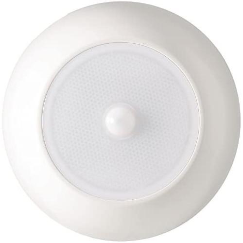 Mr. Beams MB990 UltraBright Wireless Battery Powered Motion Sensing Indoor/Outdoor LED Ceiling Light, 300 Lumens, White