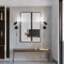 TeHenoo Adjustable Minimalist Plug in Wall Sconce Light Fixture with Cord for Dining Room, Bedroom, Cafe, Bar, Bedside Lamp, Corner