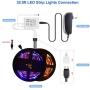 Chalpr LED Strip Lights 32.8ft, Led Christmas Lights,RGB LED Light Strip,3528 SMD 600 LED Color Changing Tape Light with 44 Keys Remote LED Lights for Bedroom,TV Backlight, Kitchen, Bar,Party