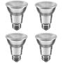 LED Par20 Flood Light Reflector Indoor Outdoor 50W Halogen Replacement Bulb dimmable 7W 550lm 120V for recessed Light and Garden warmwhite 3000K Pack of 4