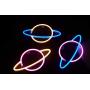 BeyonDecor LED Planet neon Signs for Wall Decoration Battery and USB Operated Aesthetic Room Decor neon Sign neon Lights for Kids Room, Bar, Living Room, Christmas, Party, Wedding, Halloween