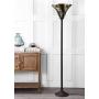JONATHAN Y JYL8001A Williams Style 71'' Torchiere LED Floor Lamp, Tiffany, Traditional for Bedroom, Living Room, Bronze