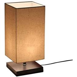 HWZQHJY Living Room European Modern Minimalist Solid Wood Table Lamp Bedside Desk Lamp Reading Study Work Lamp Light Desk Light Nightstand Lighting