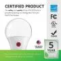 Sunco Lighting 10 Pack A19 LED Bulb with Dusk-to-Dawn, 9W=60W, 800 LM, 3000K Warm White, Auto On/Off Photocell Sensor - UL