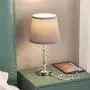 Touch Control 3 Way Dimmable Cute Crystal Table Lamp with 2 USB Charging Ports, Acaxin 17Inch Bedside Light with Mordern Gray Shade, Small Bed Lamp for Bedroom, Living Room, Guest Room(Bulb Included) Touch Control 3 Way Dimmable Cute Crystal Table Lamp with 2 USB Charging Ports, Acaxin 17Inch Bedside Light with Mordern Gray Shade, Small Bed Lamp for Bedroom, Living Room, Guest Room(Bulb Included)