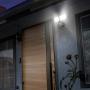 Home Zone Security Motion Sensor Security Light - Outdoor Weatherproof 5000K LED Frosted Lens Flood Lights