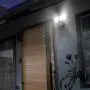 Home Zone Security Motion Sensor Security Light - Outdoor Weatherproof 5000K LED Frosted Lens Flood Lights