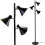 Dorm 3 Light Floor Lamp with 3 Adjustable Reading Room Lights by Lightaccents - Tree Style Standing Lamp with Adjustable Lights - Floor Standing Pole Light - Living Room Lamp (Black) Dorm 3 Light Floor Lamp with 3 Adjustable Reading Room Lights by Lightaccents - Tree Style Standing Lamp with Adjustable Lights - Floor Standing Pole Light - Living Room Lamp (Black)