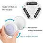 AMIR Upgraded Motion Sensor Light, Cordless Battery-Powered LED Night Light, Stick-Anywhere Closet Lights Stair Lights, Safe Lights for Hallway, Bathroom, Bedroom, Kitchen (Warm White - Pack of 6)
