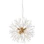 Firework Light Crystal Chandeliers Bubble Lights Sputnik Light Hanging Christmas Lights for Bedroom Dining Room Lighting fixtures 8-Lights in Gold