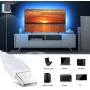 ViLSOM Led Strip Lights, 20 Feet USB Led Light Strip Kit with Remote, RGB 5050 Color Changing Led Lights for Tv Backlight, Bedroom, Room, Home Decorations, 2 Rolls of 10 Feet