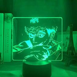 3D Night Lights for BOY Girl Kids Stalking Sangwoo Light Acrylic 3D Lamp for Room Decor Led Night Light Killing for Kids Bedroom Anime Birthday Christmas Gift for Kids boy(7 Colors Touch)