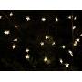 Viewpick Outdoor Solar Garden Star String Lights Solar Powered Twinkling Fairy Lights, 30ft 50 LED Christmas String Lights for Backyard, Patio, Gate, Tree, Birthday Party, Summer Decoration,Warm White