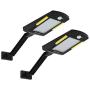 Solar Lights Outdoor, KUFUNG 48 Led Lamp, Wireless Waterproof Solar Flood Light, Security Motion Sensor Light Outdoor Luces Solares for Deck, Fence, Patio, Front Door, Gutter, Yard, Shed, Path(2 Pack)