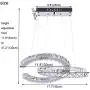 Modern 2 C Rings Crystal Chandelier Lighting LED Pendant Light Fixture Adjustable Stainless Steel Ceiling Hanging Lamp for Dinning Room Living Room Staircase Bedroom(2C Changeable)