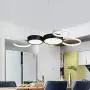 Modern Minimalist Led Chandeliers Nordic Art Dining Room Chandeliers Living Room Bedroom Ceiling Lamps Staircase Long Chandelier Duplex Hollow Loft High Ceiling Pendant Light