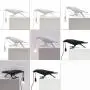 Designer Crow Bird Nordic Table Lamp/Wall Lamp - LED Modern Art Deco Bedside Decor Table Lamps/Wall Lampfor Living Room, Bedroom, Office, College Dorm (Black, B-02)
