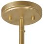 KSANA Brass Chandelier, 8-Light Modern Brass Pendant Ceiling Light Fixture for Kitchen Island, Dining Room, Living Room, Foyer Lighting
