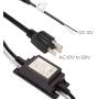 BECCALIGHTING Outdoor String Lights 12v Safe Low Voltage Hanging LED Landscape Lighting 12 Volt DC 12VDC for Gazebo Pool Deck Patio Poles Backyard Garden RV Solar-Powered Off-Grid Living 48ft 48 Feet