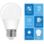 JandCase A15 Dimmable Led Bulb, Fridge Light Bulb, 4W(40W Equivalent), 400lm, Warm White 3000K, Ideal Lighting for Ceiling Fan, Freezer, Refrigerator, E26 Base, 4 Pack