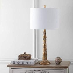 JONATHAN Y JYL3032A Blanche 28.7'' Resin LED Lamp Traditional,Classic for Bedroom, Living Room, Office, College Dorm, Coffee Table, Bookcase, Antique Gold