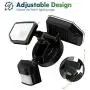 Freelicht 40W LED Security Lights with Motion Sensor Outdoor, 4000Lm Exterior Flood Light with 2 Adjustable Heads, 5000K Daylight, IP65 Waterproof for Garage,Yard,Entryways - Black Freelicht 40W LED Security Lights with Motion Sensor Outdoor, 4000Lm Exterior Flood Light with 2 Adjustable Heads, 5000K Daylight, IP65 Waterproof for Garage,Yard,Entryways - Black