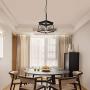 HMVPL Farmhouse Hanging Light, Industrial Pendant Lighting Fixtures Swag Chandeliers Ceiling Lamp for Kitchen Island Dining Room Bedroom Foyer Hallway Front Door