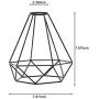 Temgin Pendant Light Industrial Chandelier Vintage Ceiling Light Fixture Hanging Light for Dining Room Kitchen Island Farmhouse E26 Socket