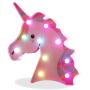 Unicorn Gifts Party Supplies Lamp Battery Operated Unicorn Night Lights as Kids Gift for Christmas, Wall, Living Room,Bedroom,Home,Party Decor