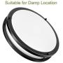 Drosbey 50W LED Flush Mount Ceiling Light Fixture, Ceiling Lights for Kitchen, Bedroom, Bathroom, Garage, Dimmable, 14.5 inch, Super Bright 5000 Lumens, 5000K Daylight White