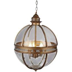 CXD Baroque Design Pendant lamp Chandelier - Farmhouse Orb Chandelier Lighting Flush Ceiling Light Fixture Pendant Lamp Dining Room