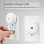 SerieCozy LED Night Light, with Dusk to Dawn Sensor, Diffused Light, Energy Efficient, Red Night Light, Plug in Night Light for Bedroom, Bathroom, Kitchen, Hallway, Stairs, Kids Room, Red, 2 Pack