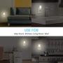 LOHAS Dimmable Night Light, Plug in LED Night Light Dusk to Dawn Light, Daylight 5000k from 5lm to 80lm Brightness Adjustable Bright Mini Wall Night Light for Kids Baby Bedroom Stairway Nursery 2 Pack