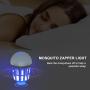 SUNNEST Bug Zapper, 2 in 1 Mosquito Killer Lamp Bug Zappers Light Bulb, Electronic Insect & Fly Killer for Home Kitchen Indoor Outdoor Patio Backyard - 110V E26/E27 SUNNEST Bug Zapper, 2 in 1 Mosquito Killer Lamp Bug Zappers Light Bulb, Electronic Insect & Fly Killer for Home Kitchen Indoor Outdoor Patio Backyard - 110V E26/E27