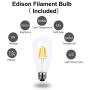 FUDESY Outdoor Light Fixtures Wall Mount,8W LED Plastic Porch Lights,Wall Light,Exterior Wall Sconce Lighting,Lamp,Waterproof Black Wall Lantern for Front Door,Garage,Bulb Included,FDS748EB
