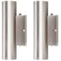 Cloudy Bay 3 Color LED Outdoor Up and Down Porch Light with Photocell,120V 20W 3000K/4000K/5000K Selectable, Dusk to Dawn Photocell, Brushed Nickel, Aluminum Light Body, Weater Resistance,Pack of 2 Cloudy Bay 3 Color LED Outdoor Up and Down Porch Light with Photocell,120V 20W 3000K/4000K/5000K Selectable, Dusk to Dawn Photocell, Brushed Nickel, Aluminum Light Body, Weater Resistance,Pack of 2