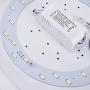 Viugreum 16W 12'' Modern LED Ceiling Light Flush Mount, 3000K Warm White 900LM Square LED Ceiling Lamp Fixtures for Living Room/Kitchen/Bedroom/Dining Room, Commercial or Residential Lighting