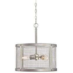 Westinghouse Lighting 6371200 Emmett Three-Light Indoor Pendant Light, Galvanized Steel Finish