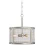 Westinghouse Lighting 6371200 Emmett Three-Light Indoor Pendant Light, Galvanized Steel Finish