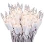 612 Vermont 100 Clear Christmas Lights on White Wire, UL Approved for Indoor/Outdoor Use, 18 Foot of Lighted Length, 20 Foot of Total Length (Pack of 2)