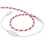 Amazon Basics 360 LED Indoor Outdoor Candy Cane Striped Rope Light, 40-Foot
