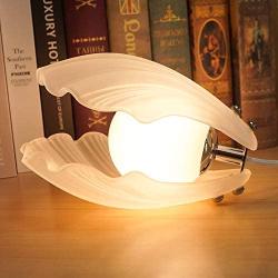 SAMGREEN LED Mood Light Shell Pearl Night Light Lamp for Living Room Bedroom, Table lamp Night Lamp for Home Deco Decoration (Matt)