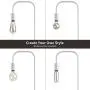 Oneach Industrial LED Floor Lamp for Living Room Bedroom Reading Office Metal Minimalist Standing Lamp White Oneach Industrial LED Floor Lamp for Living Room Bedroom Reading Office Metal Minimalist Standing Lamp White