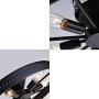 Retro Industrial Ceiling Light Fixture Flush Mount Black Metal Farmhouse Chandelier Antique Lighting Round Drum Vintage Island Pendant Light Ring E12 for Kitchen Dining Living Room Bedroom 8-Light