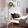 Brightech Avery - Dimmable Task & Reading LED Floor Lamp - Bright Modern Contemporary Standing Light - for Office, Bedroom, & Living Room - Sturdy and Lightweight - Brass