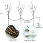 AMARS 3 Pack Lighted Branches with Timer Battery Powered 8 Modes Decorative LED Twig Branch Lights Home Decoration for Living Room Floor Vase Christmas (29inch, 60leds, Auto 6H ON/18H Off, Warm White)