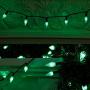 Twinkle Star C6 Christmas String Lights, 100 LED 33ft Fairy Lights with 29V Safe Adaptor, Indoor Outdoor Waterproof 8 Lighting Mode for St Patricks Day Patio Xmas Tree Party Decor, Green